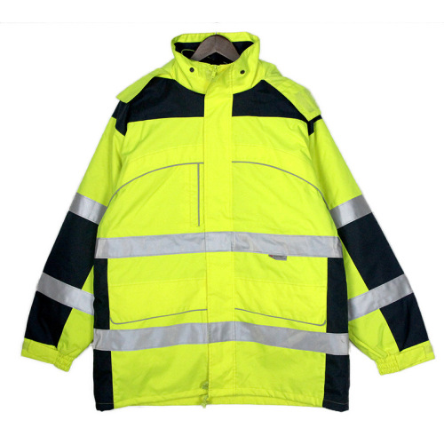 OSHA personnalisé Hi vis respirant des vestes de bombardiers imperméables