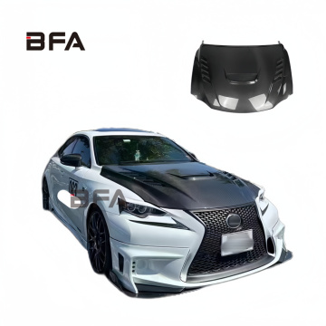 2013-2018 Lexus IS200/IS250/IS300カーボンファイバーフードボディキット
