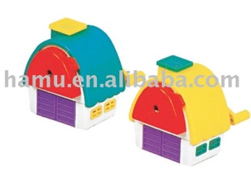 Plastic Colorful Pencil Table Sharpener