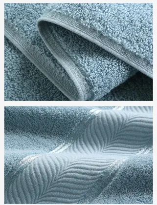 100% Cotton Bath Towel Set for Home Hotel