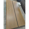 Acoustic slat wall panel natural oak