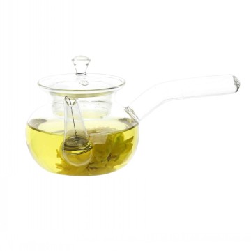 Small Glass Teapot With Remove Infuser
