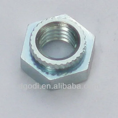 hex head threaded crimp nuts