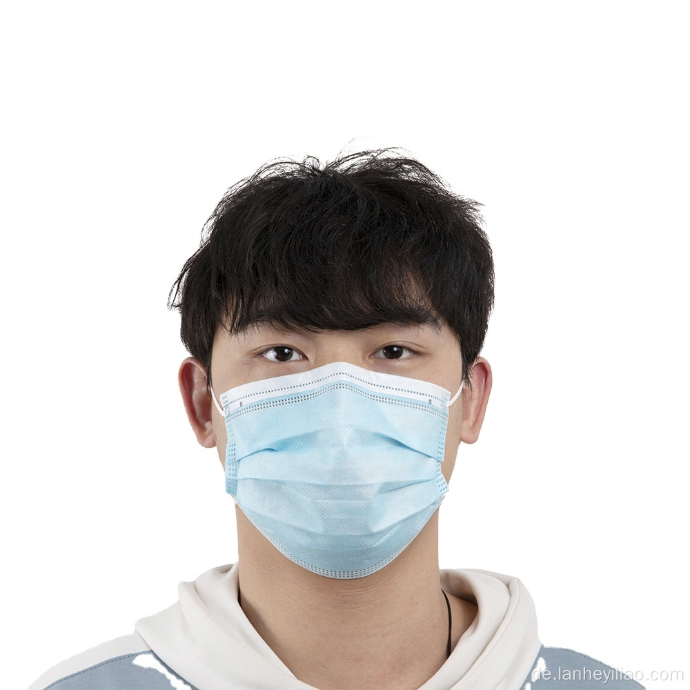 Antibakterielle medizinische Gesichtsmaske im Krankenhaus