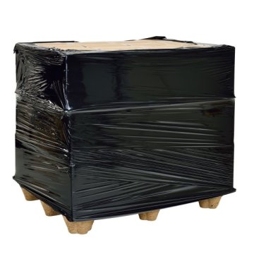 black plastic wrap stretch film for packaging