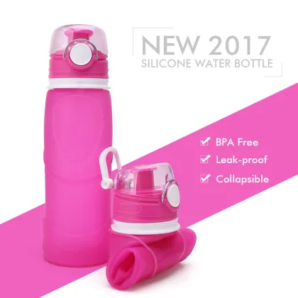 Outdoor sporting water bottles | silicone water bottles