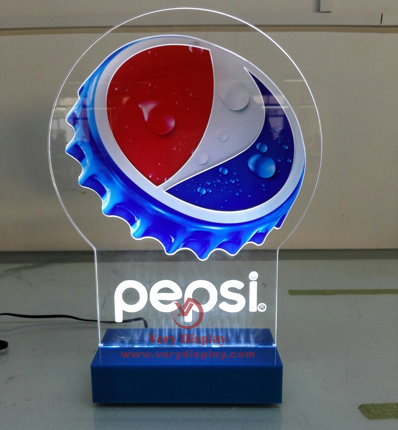 Pepsi Cap Led Light Sign Jpg