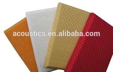 using for theaters decorative Polyesterfiber acoustic panel