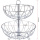 Stainless steel 2 tier fruit vegetable basket