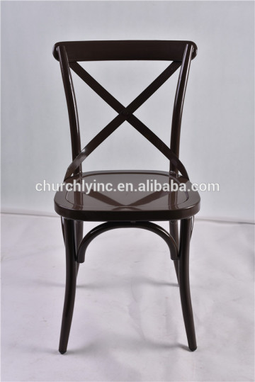cCheap Price X Design Shape Back Metal Bar Chair
