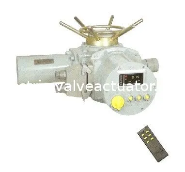 Multi Turn Small Electric Valve Actuator Accurate Valve Positioning 24v Dc