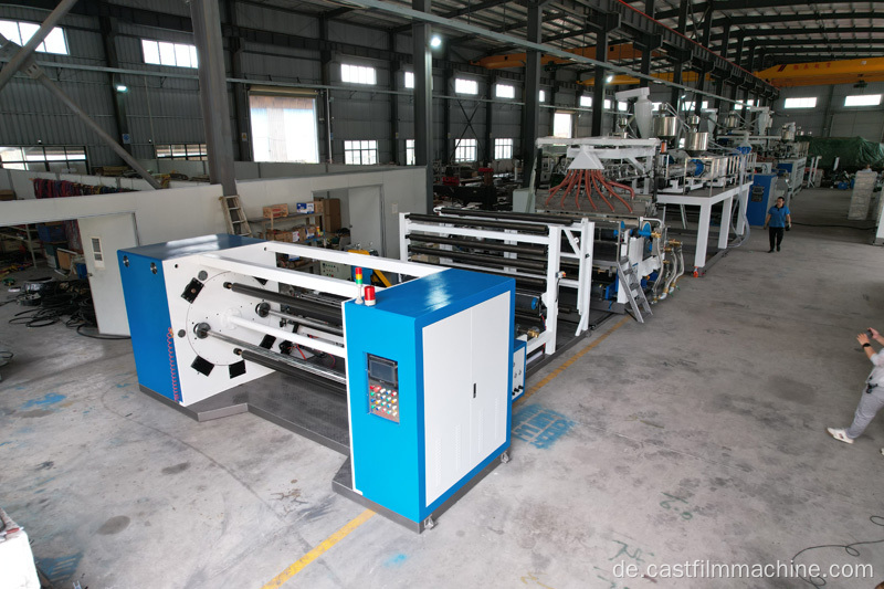 Ull Automatic Cast Film Line Inline-Verschwendung