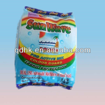 Plastic bags for washing powder