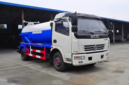 Dongfeng Chassis Vacuum Sewage Suction Truck