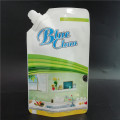 stand up spout pouch plastic packaging bag