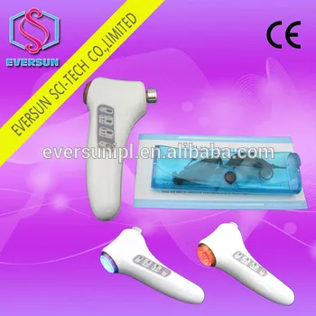 3 in 1 (lonic+Photon+Ultrasonic) Photon skin care machine // home use portable skin care beauty equipment