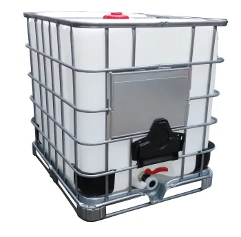 Plastic PE Tote IBC Water Tank with Steel Cage
