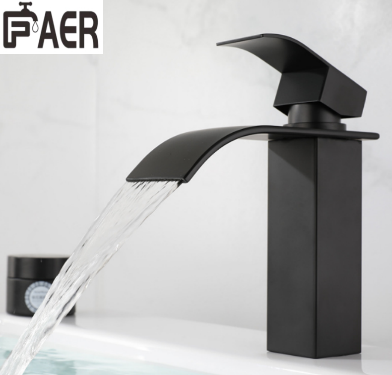 Black Hot and Cold Stainless 304 Basin Faucet