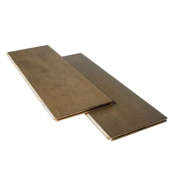 Affordable Hickory Hand Scraped Waterproof Laminate Flooring for Kitchen