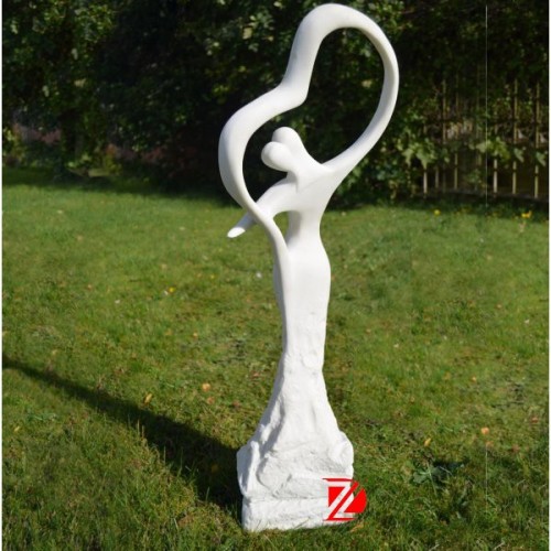 abstract garden landscaping stone lover statue