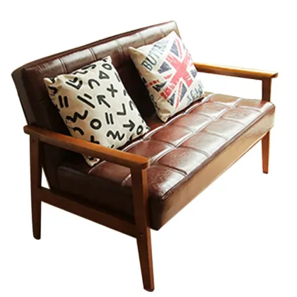 Modern Simple Coffee Shop: Casual Sofa & Booth Seating