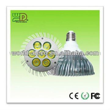diameter 95mm e27 7w par30 led spot light