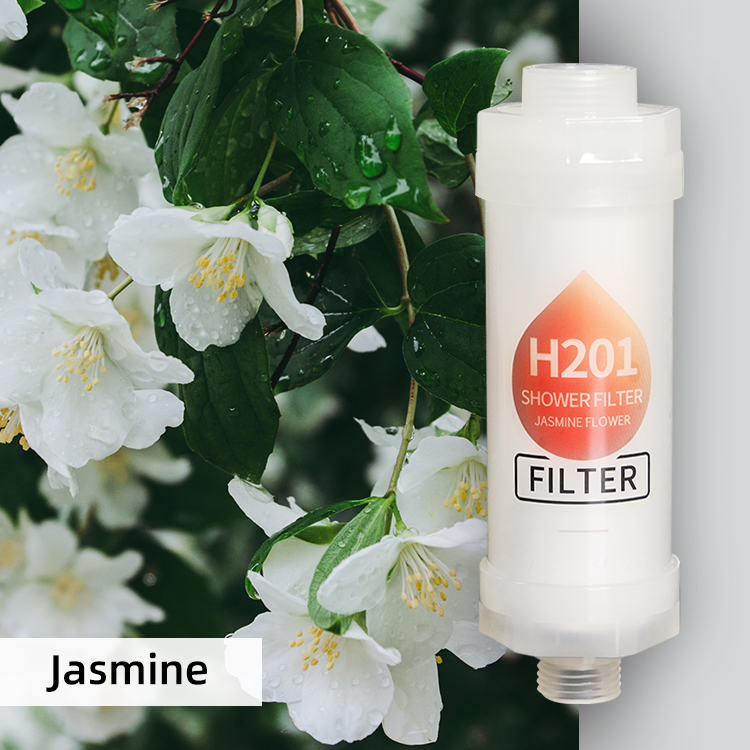 Filtre de douche d'odeur de jasmin pour bain