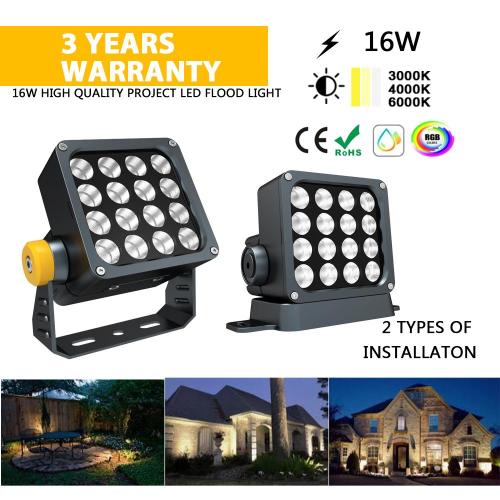 16 Watt Outdoor LED Flutlicht für die Stadt