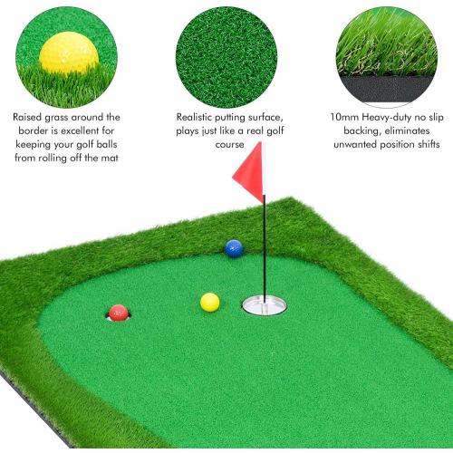 Large Professional Golf Putting Mat for Indoor Outdoor