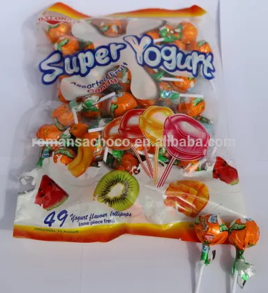 Super Yogurt Lollipop Candy 910g
