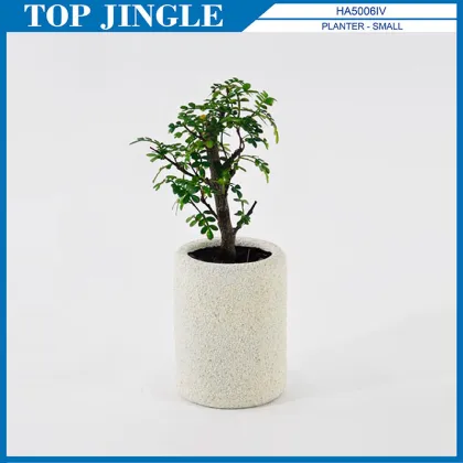 Home Living Design Decorative White Cement planter pot
