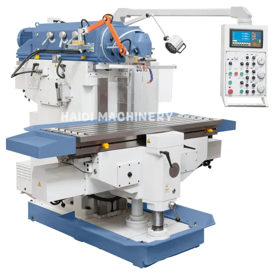 China HOT SALE X5750 Ram Milling Machine with Universal Head and Big Worktable