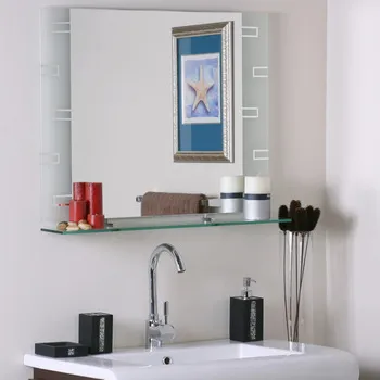 Decorative Frameless Avenue Wall Mirror