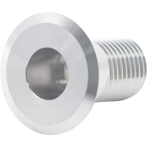 Metal joint with external thread