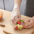 Alimentos Use guantes de PE desechables