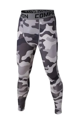 mens running long pants lycra spandex training tights
