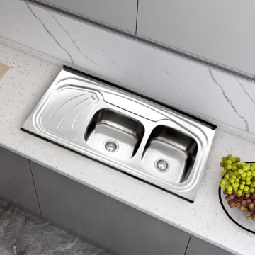 Factory Price Kitchen Sinks: Single Bowl Metal Round Basin Sink