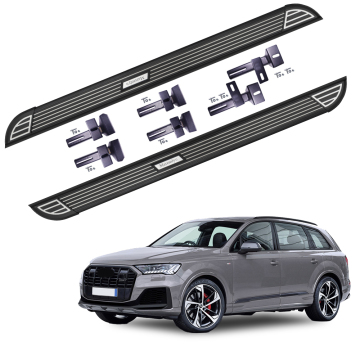 Universal SUV MPV Car Protective Accessoires Kit mit Logo -Pedalen und Seitenschritte für Audi Q7