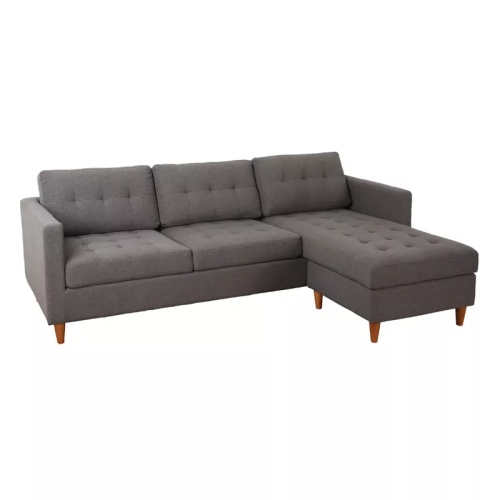 Manual Recliner Fabric Corner Sofa