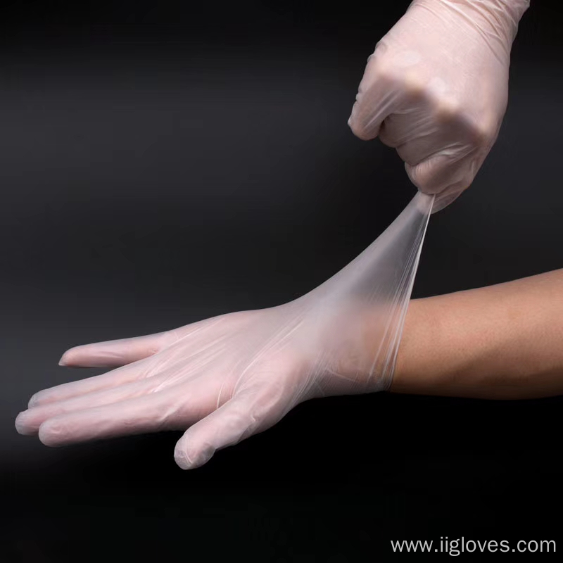 Disposable Labor Protection Elastic Glove Soft Pvc Gloves