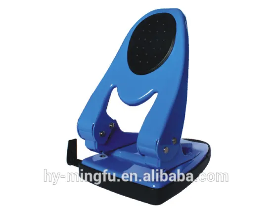 hot sale metal 2 hole paper punch for office supplies