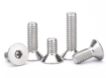 ISO certification stainless steel 304 316 flat head screw