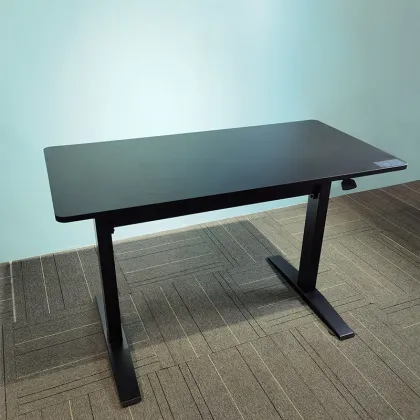 Durable Uplift Wooden CEO Black Standing Desk