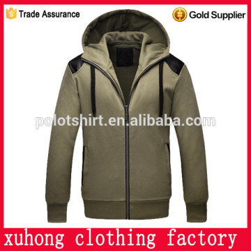 fashion custom sport zipper men hoodie jacket outwear wholesale