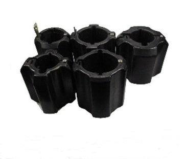 Tubing rubber centralizer for centralizing the casing