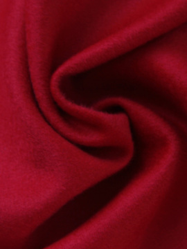 woolen 100% cashmere single face fabric