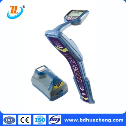 RD8000 metal pipeline detector power cable and pipe locator