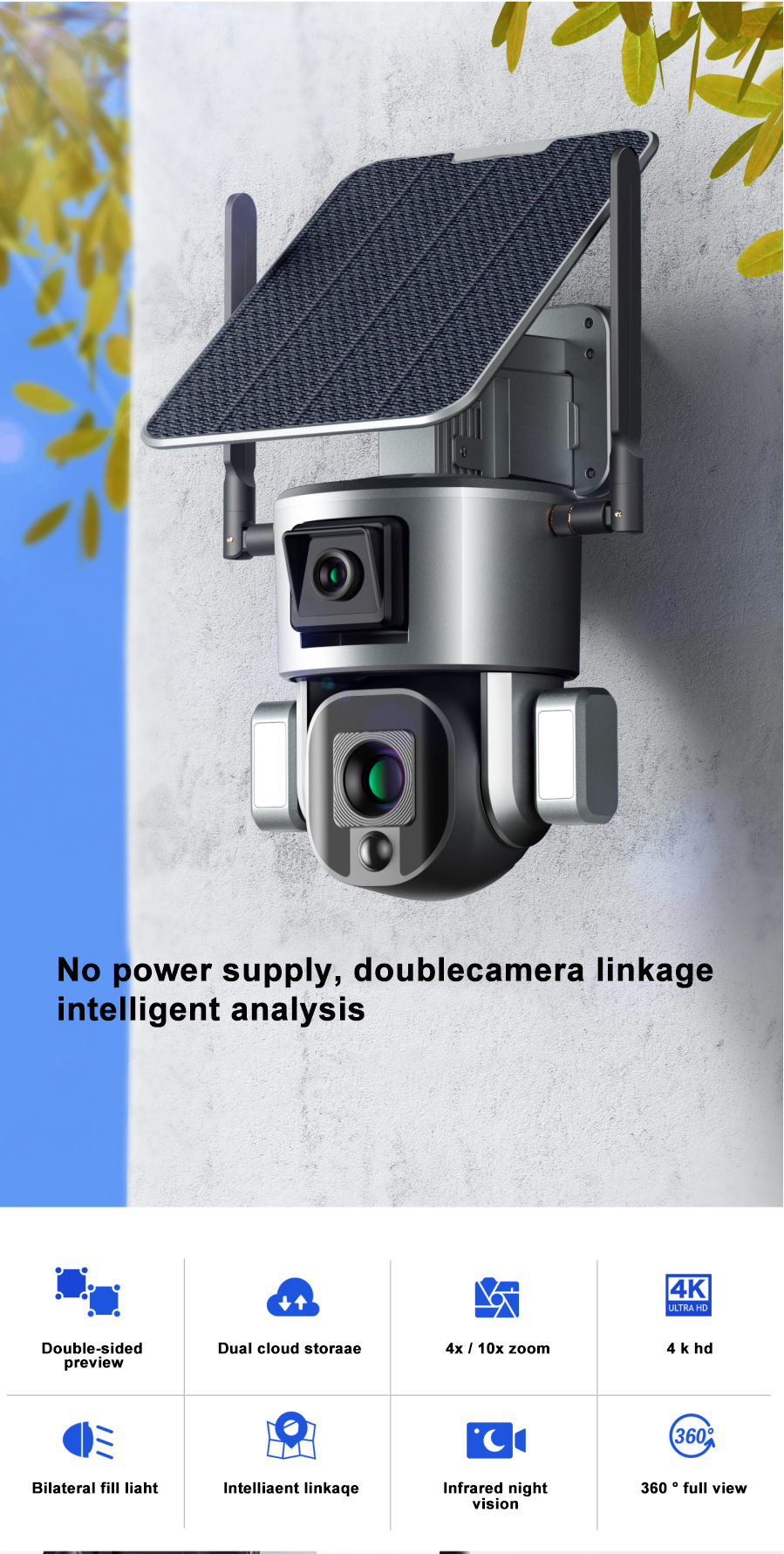 CCTV 1.0MP IR رصاصة مراقبة كاميرا أمن IP