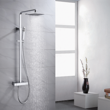 Height Adjustable Thermostatic Shower Set