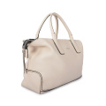 Stylish Leather Bag Neutral Handcrafted Casual Purse